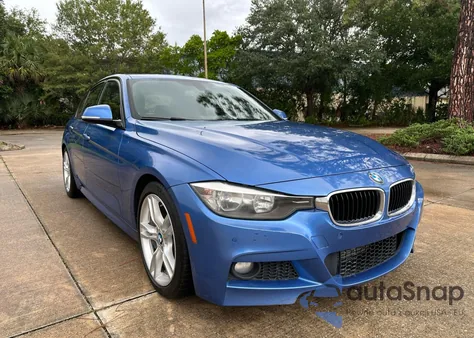 2014 BMW 328 D из США, поврежденный, VIN WBA3D3C59EK154256